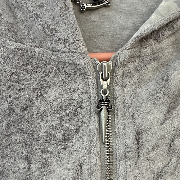 Y2K vintage  Velour Tracksuit with Embroidered Design - Picture 9 of 12